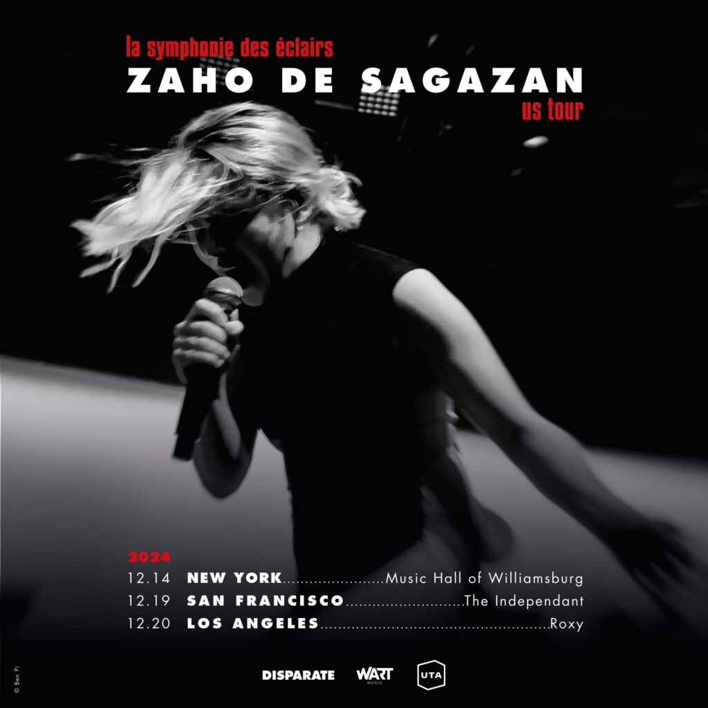 Zaho De Sagazan - Us Tour 2024